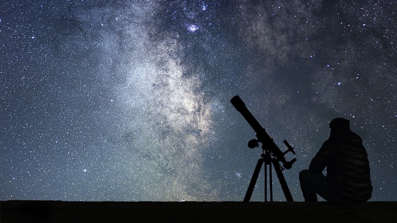 Sternehimmel Teleskop